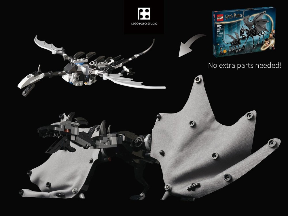 Lego 2 Fellbeast of Middle Earth-76458 AMOC