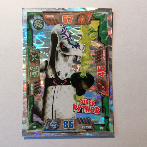 Lego Trading Card, Ninjago Game Series 2 [German] - 85 Super Pythor
