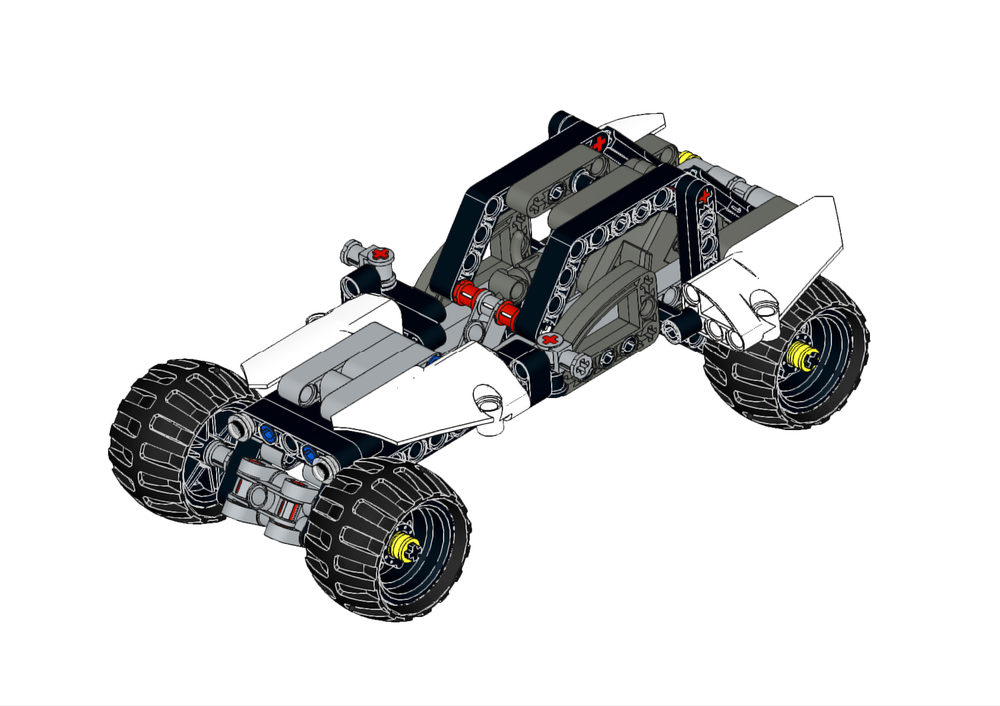Lego Custom Pull Back Truck