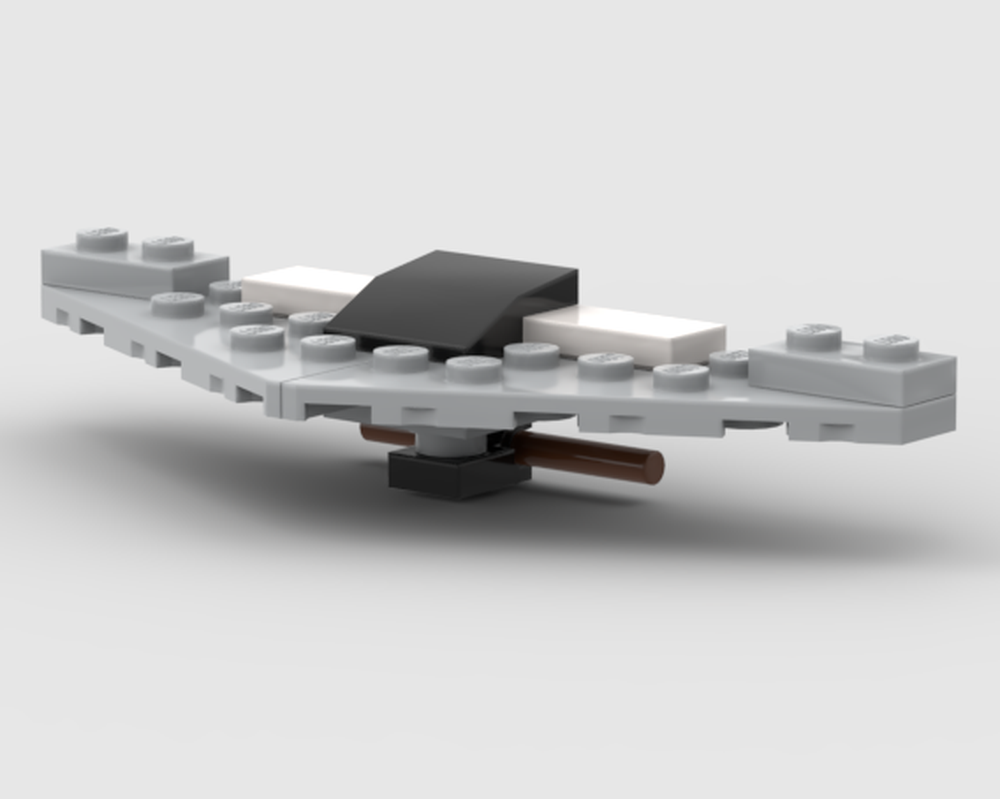 Lego Basic gray Ewok glider