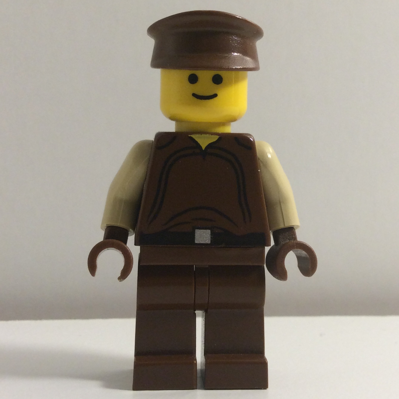 Lego Naboo Security Officer, Yellow Skin