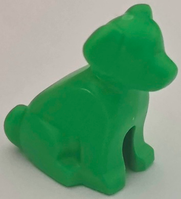 Lego Animal, Dog Sitting [Plain]