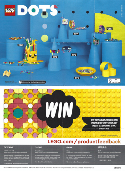 Lego 2022 Mini Dots North America (6396390)