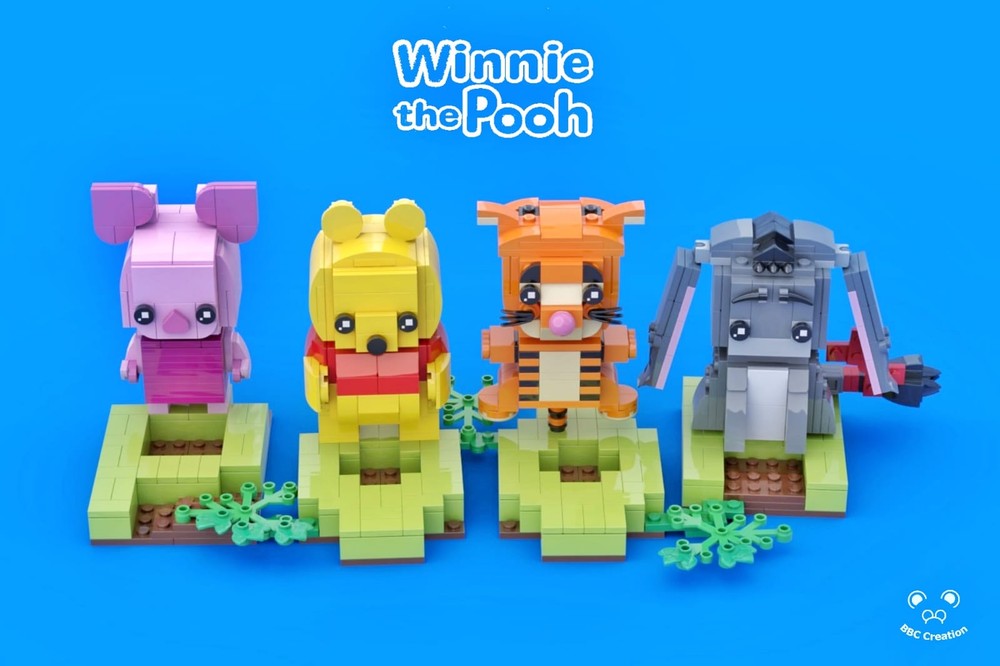 Lego Winnie the Pooh Family BrickHeadz