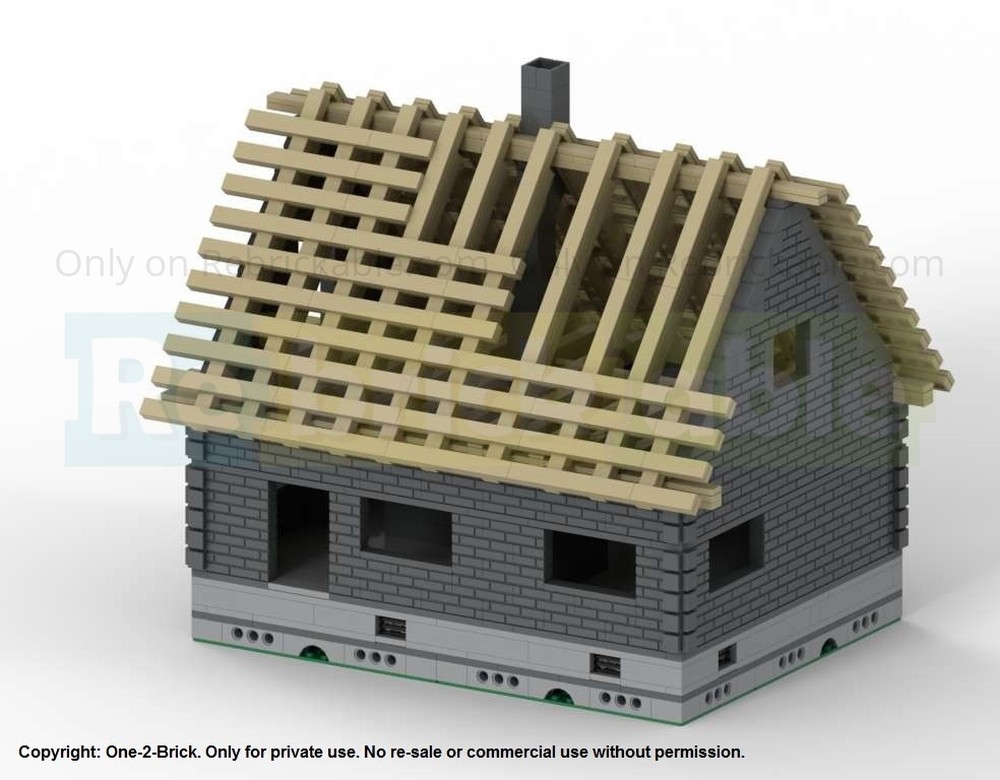 Lego Haus im Bau - House under construction