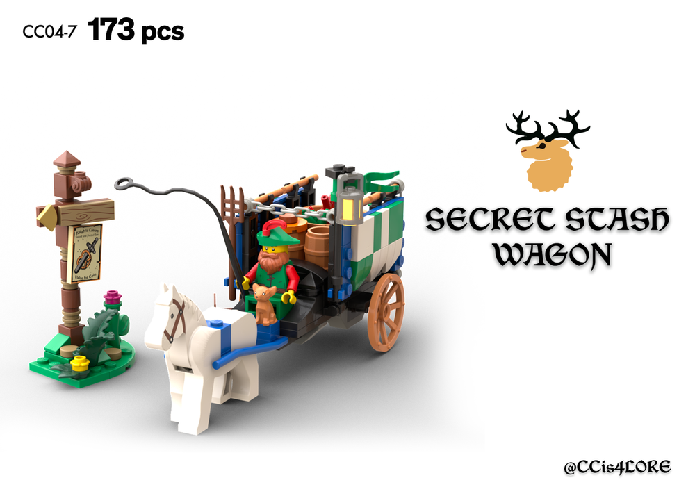 Lego Secret Stash Wagon