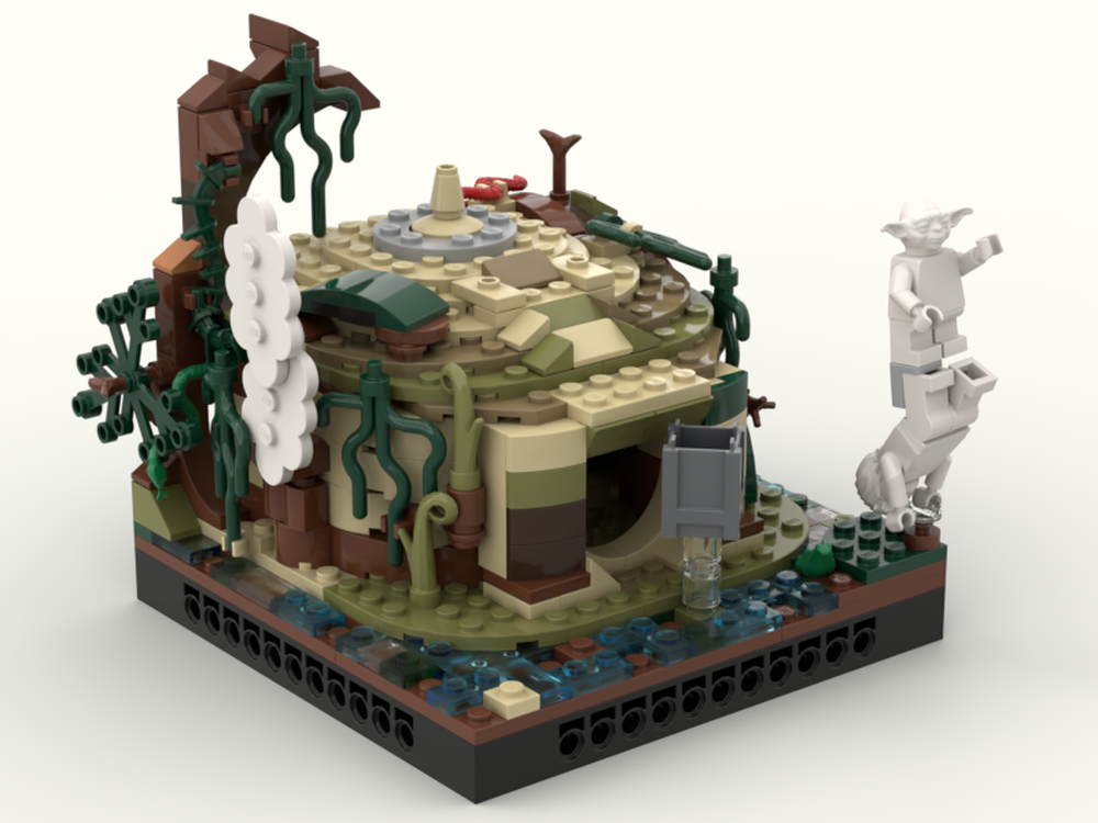 Lego Yoda’s Hut MOD