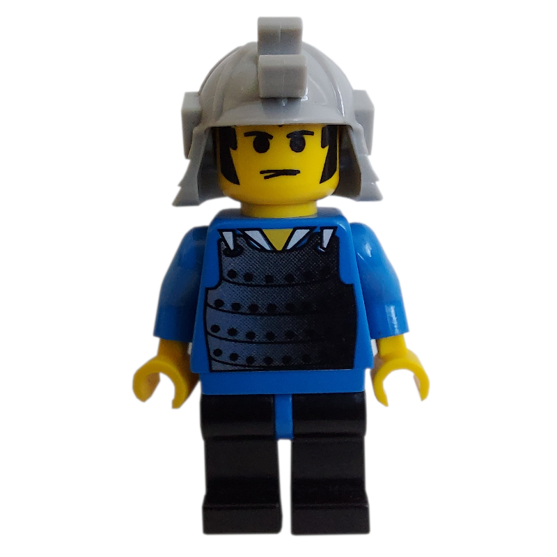 Lego Samurai, Blue with Green Headband