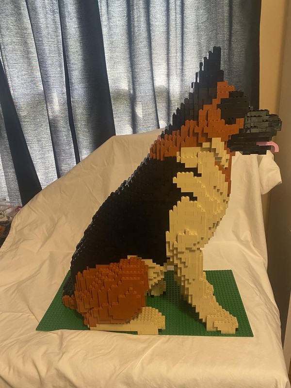 Lego German Shepherd Dog