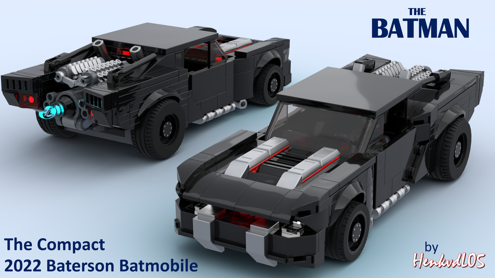 Lego MOCturnal The Batmobile 2022 Compact V2.0