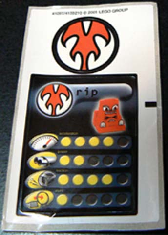 Lego Sticker Sheet for Set 4574-1