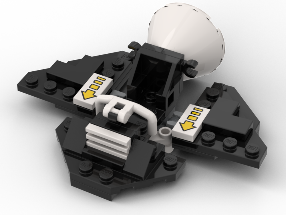 Lego Blacktron Galactic Scout Custom
