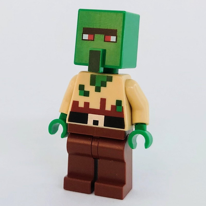Lego Minecraft Zombie Villager