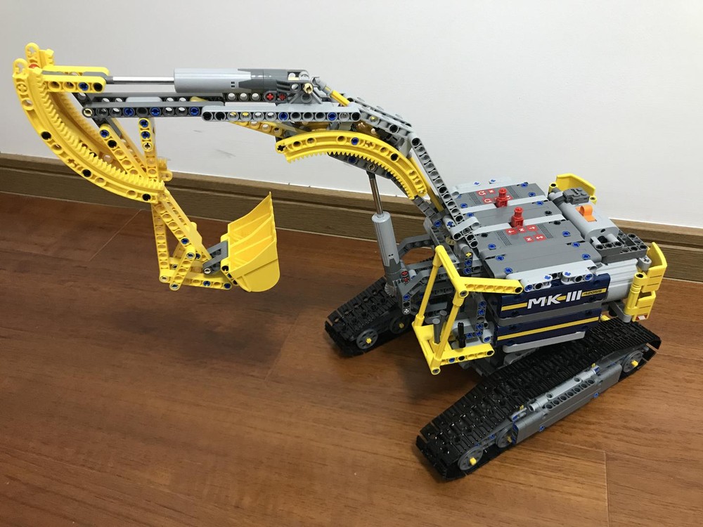 Lego 42055 C Model: Excavator
