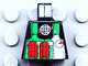Lego Torso Alpha Team Logo Green Vest Dynamite Pattern