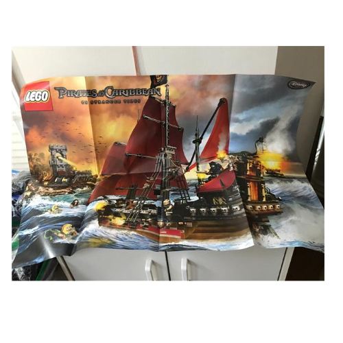 Lego Poster, Pirates of the Caribbean - Queen Anne's Revenge