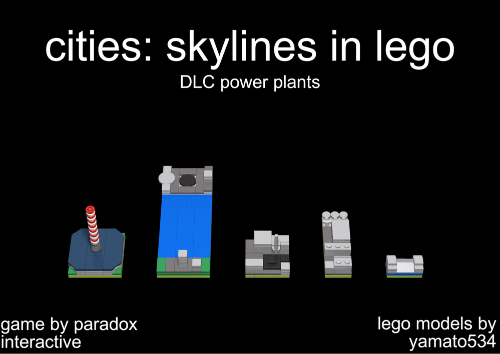 Lego DLC power plants