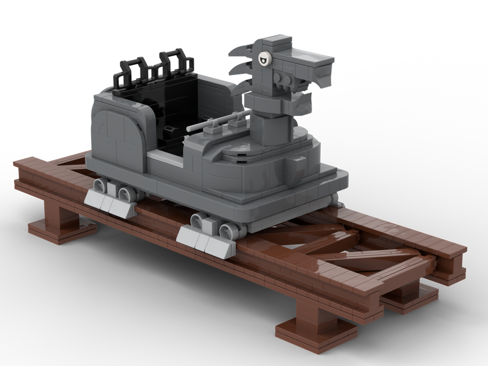 Lego Dragon Rollercoaster Car