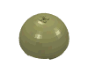 Lego Dome Hemisphere 11 x 11 with 2 x 2 Studs on Top / Olive Green