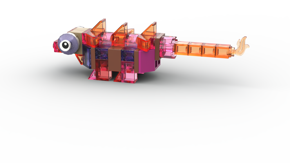 Lego 11013 Dinosaur pink-orange