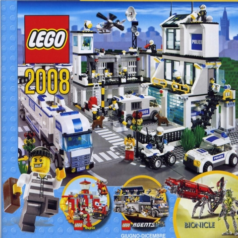 Lego 2008 Large Italian June - December (454.2091-IT)