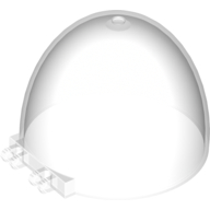 Lego Windscreen 8 x 8 x 5 Dome with Dual 2 Fingers