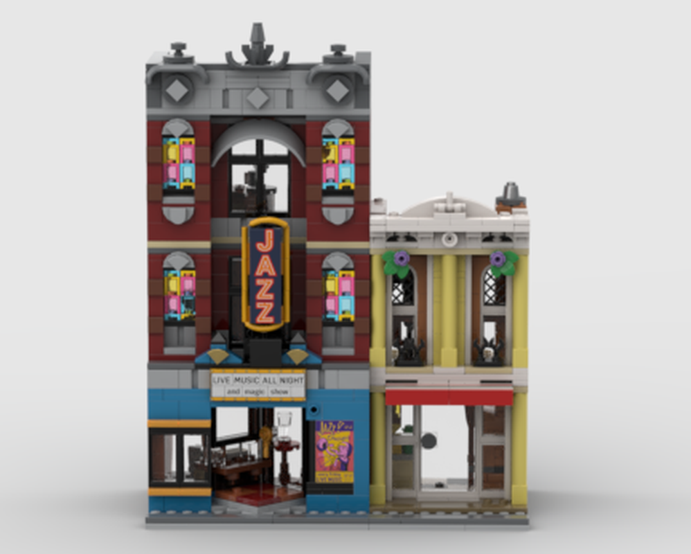 Lego Creator 3-in-1 Size Jazz Club Modular
