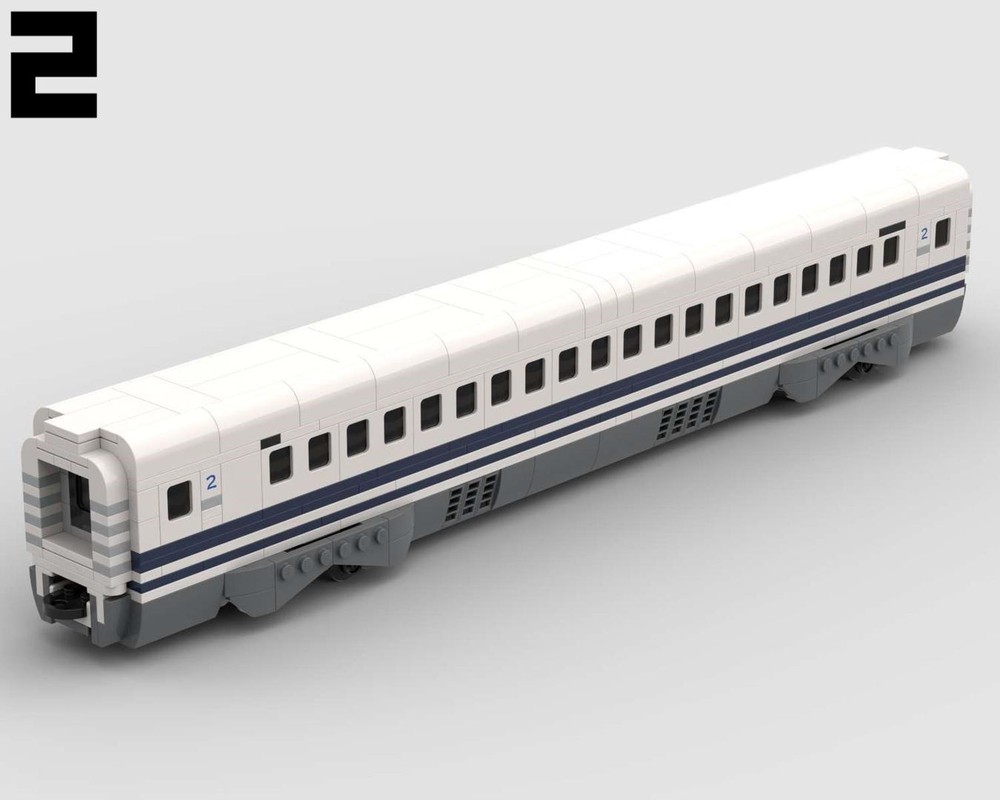 Lego Shinkansen N700 Series - Bullet Train - CAR n°02/16