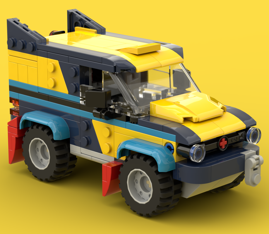 Lego Rally Raid 4x4 Evolution