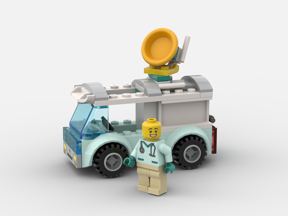 Lego 60382 TV Van