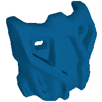 Lego Large Figure Mask Krana Su / Blue