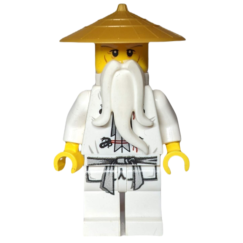 Lego Master Wu with Pearl Gold Hat