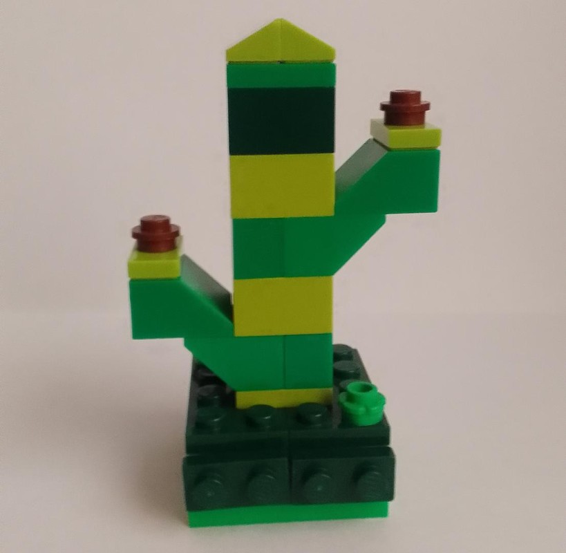 Lego Green Cactus