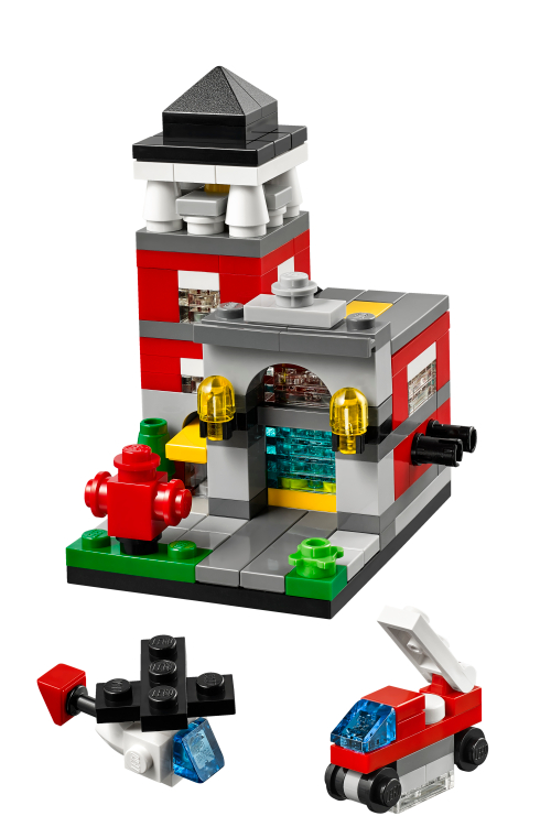 Lego Bricktober Fire Station