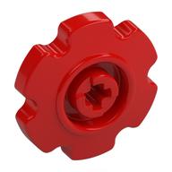 Lego Technic Tread Sprocket Wheel Small 6 Tooth / Red