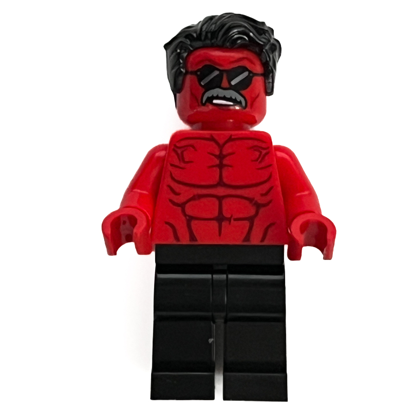 Lego Red Hulk