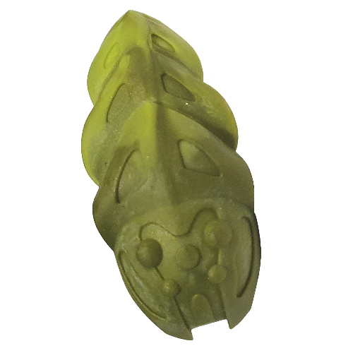 Lego Large Figure Accessory, Rahkshi Kraata Stage 4 with Marbled Lime Tail Pattern / Pearl Dark Gray