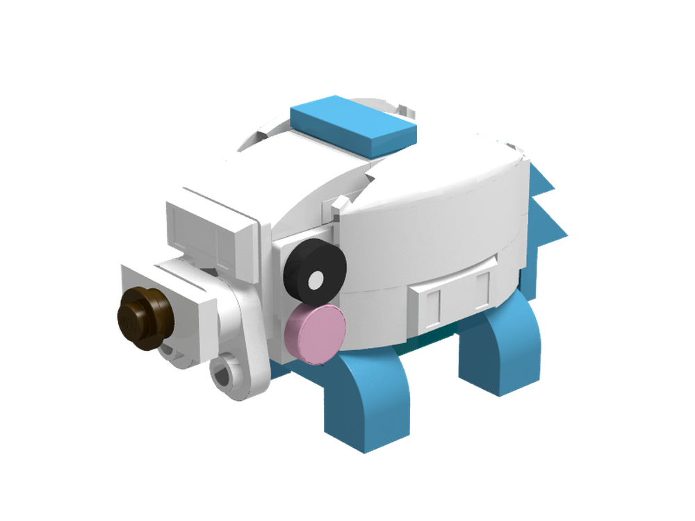 Lego Alien hedgehog