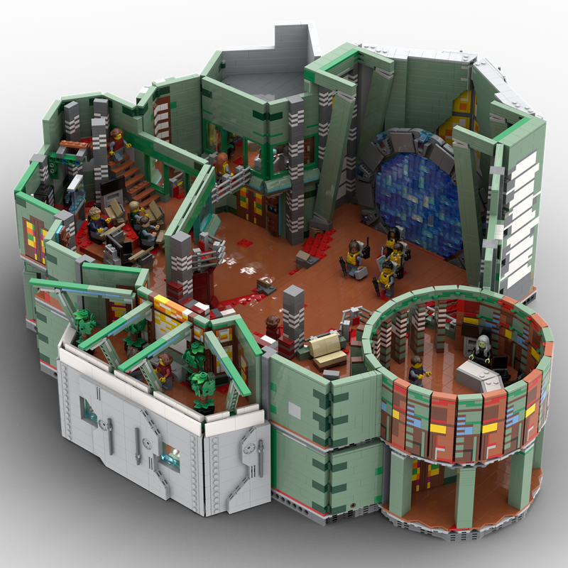 Lego Stargate Atlantis Operations (LEGO® colors)