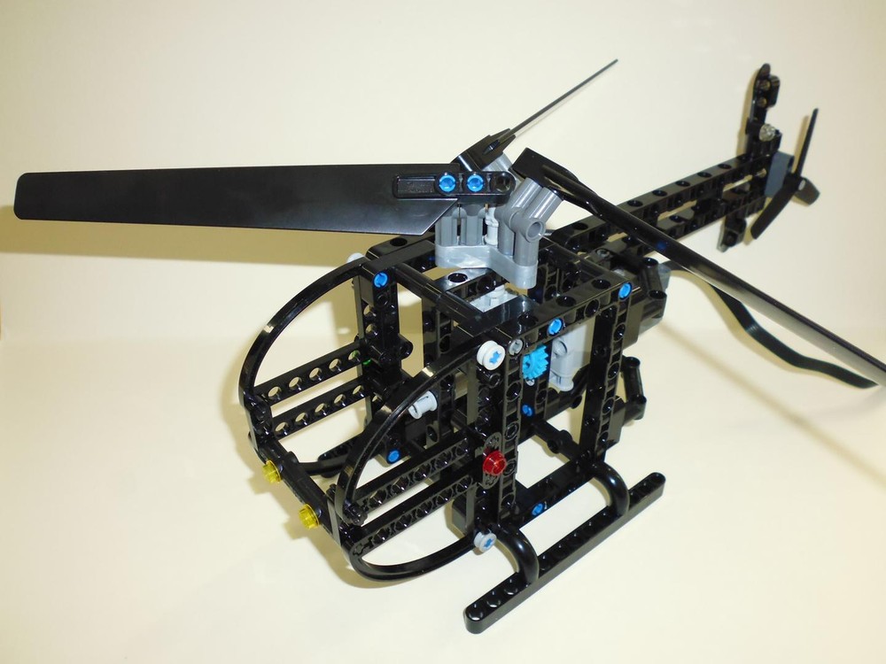 Lego Black Helicopter