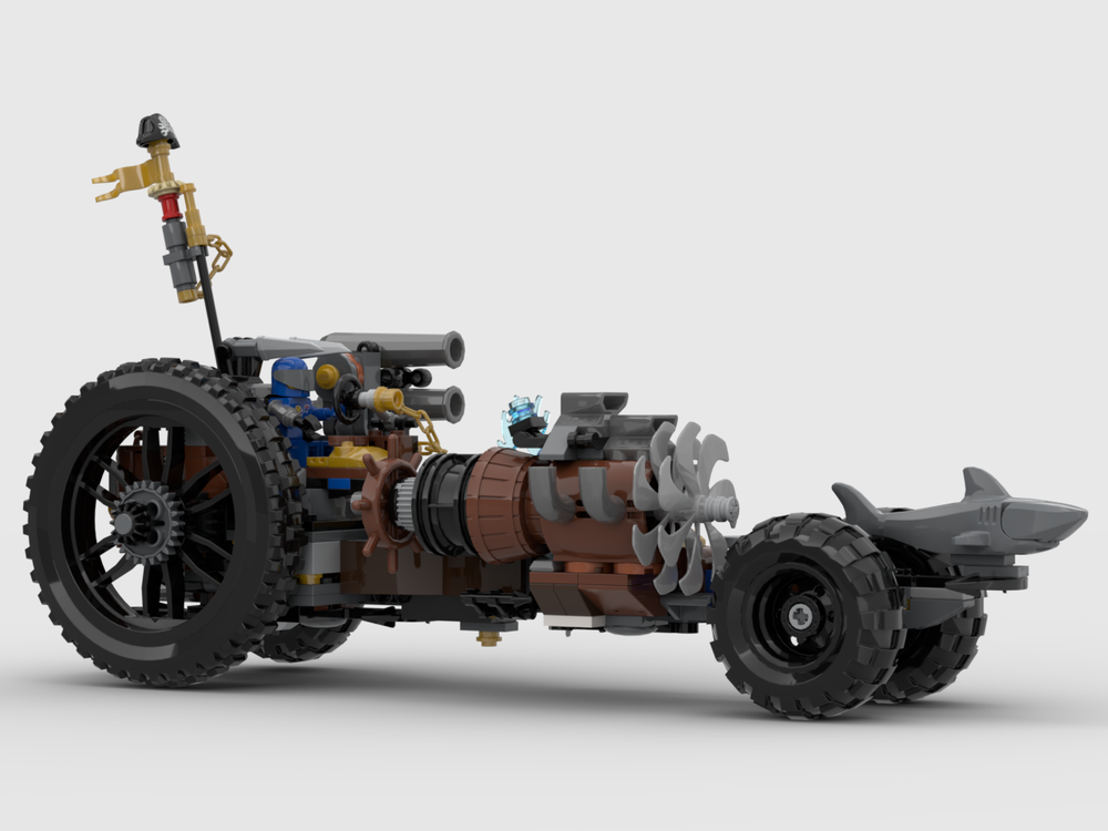 Lego Benny's Apocalyptic Car