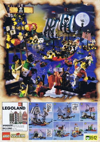 Lego 1996 Mini Pirates European (4.105.475-EU)