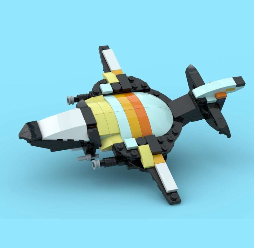 Lego Tropical Fighter Plane