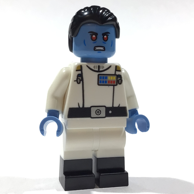 Lego Grand Admiral Thrawn, Dual Molded Legs
