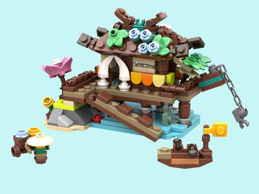Lego The Ocean House Mini Build