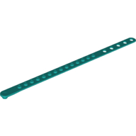 Lego DOTS Bracelet 1 Stud Wide / Dark Turquoise