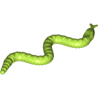 Lego Animal, Snake, Small / Lime