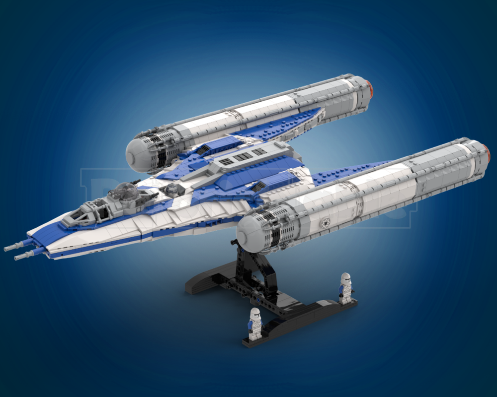 Lego Captain Rex's Y wing Starfighter