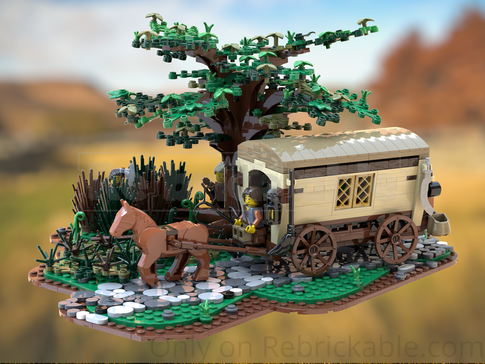 Lego Travelling merchant