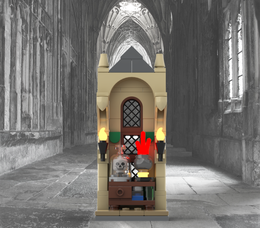 Lego Slytheryn Personalized Display